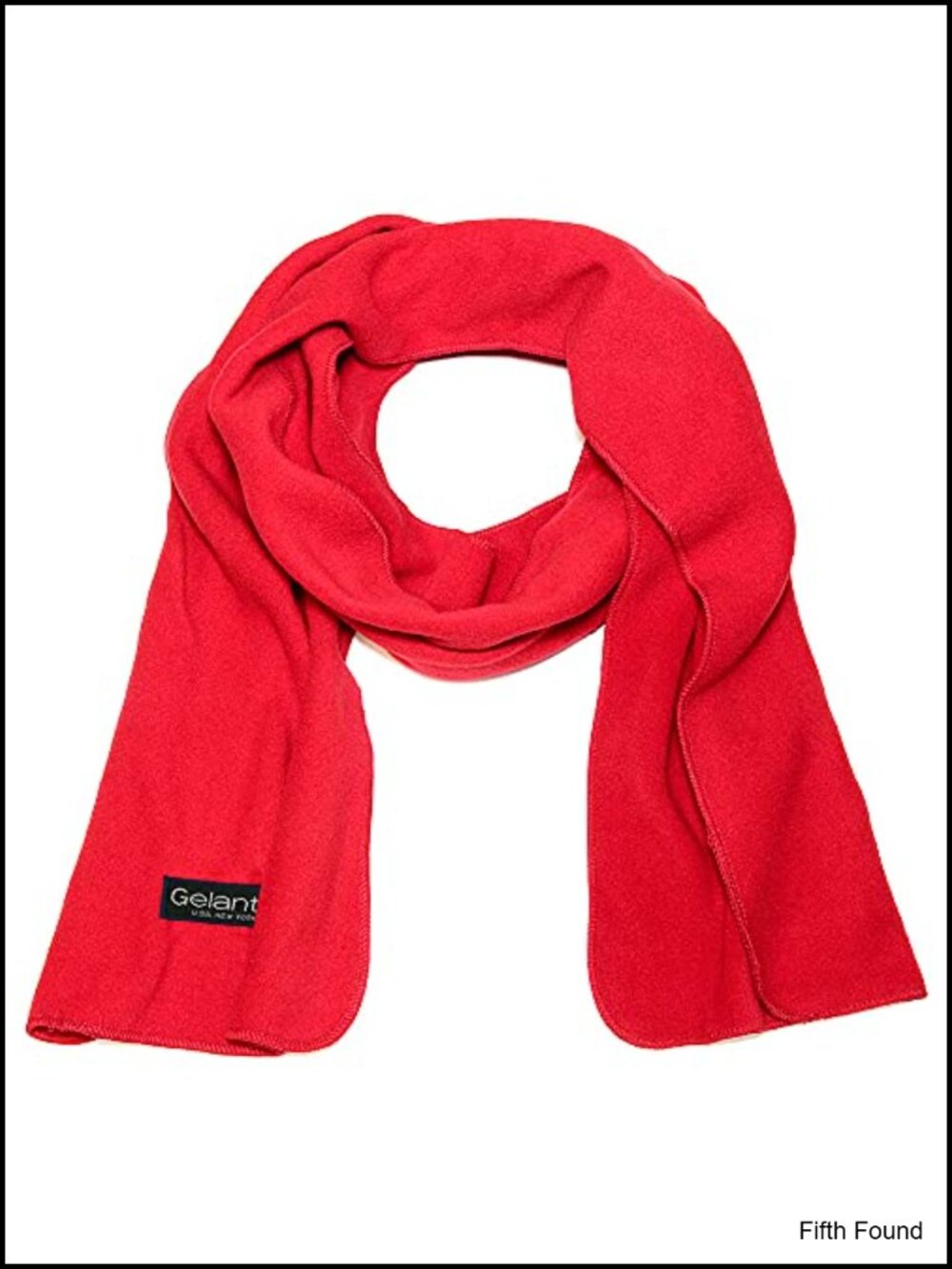 Classic Warm Fleece Scarf 100% Polyester Winter Neck Warmer